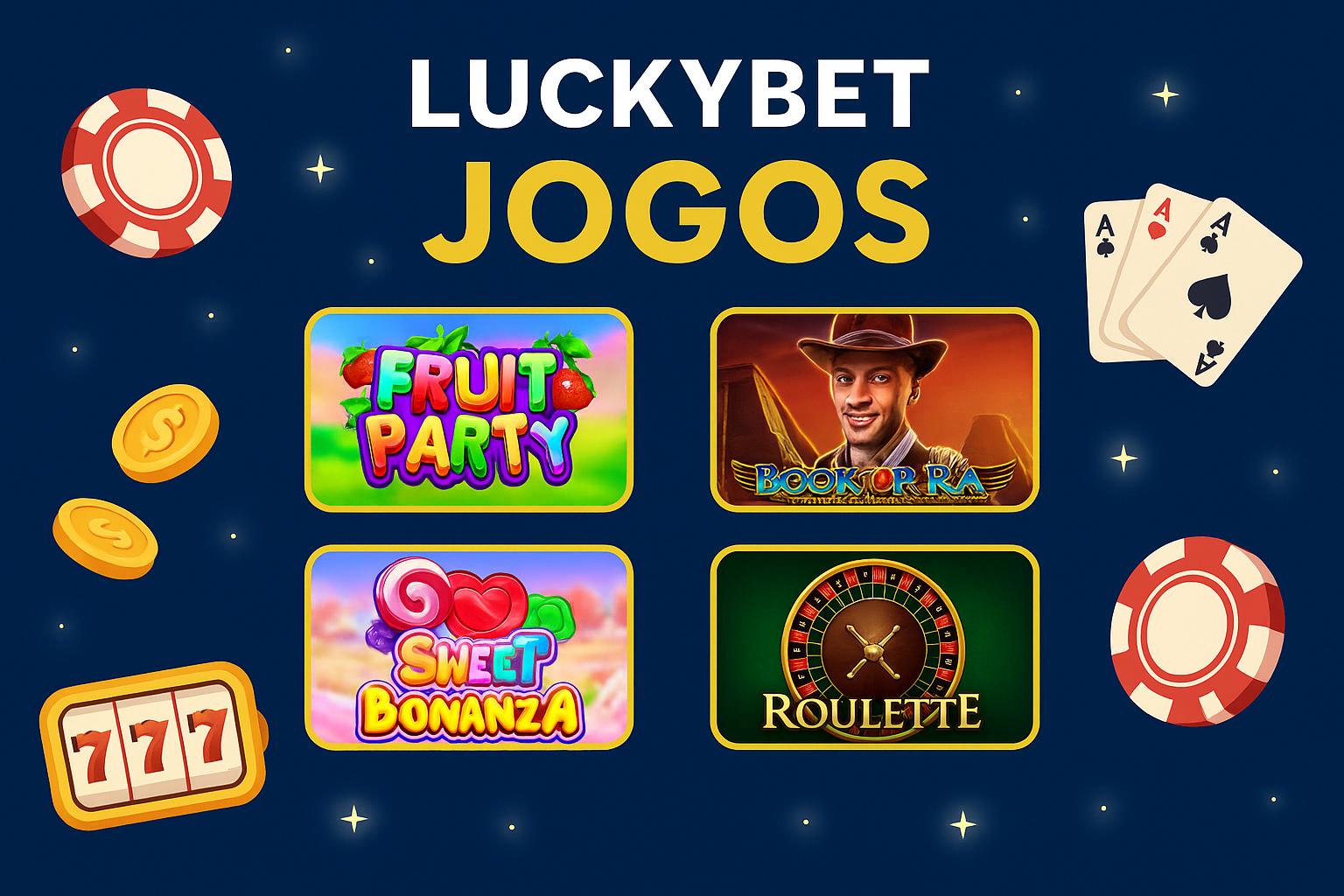 Jogos de cassino online inovadores e emocionantes na LUCKYBET