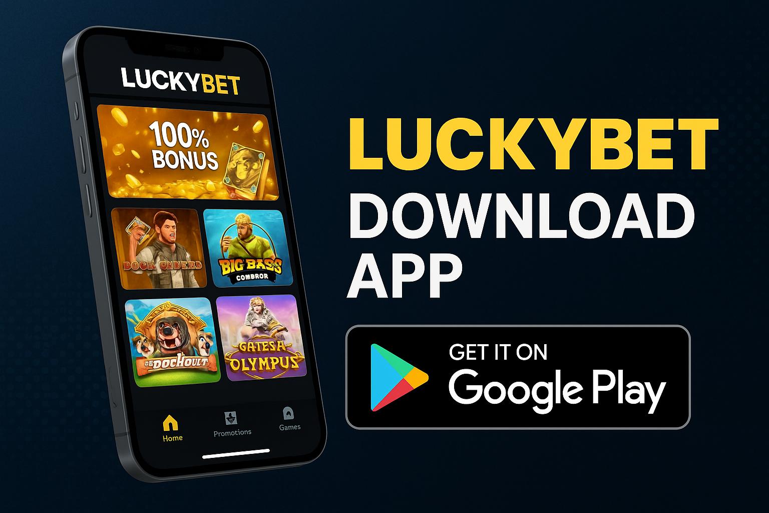 Baixar o LUCKYBET Cassino App