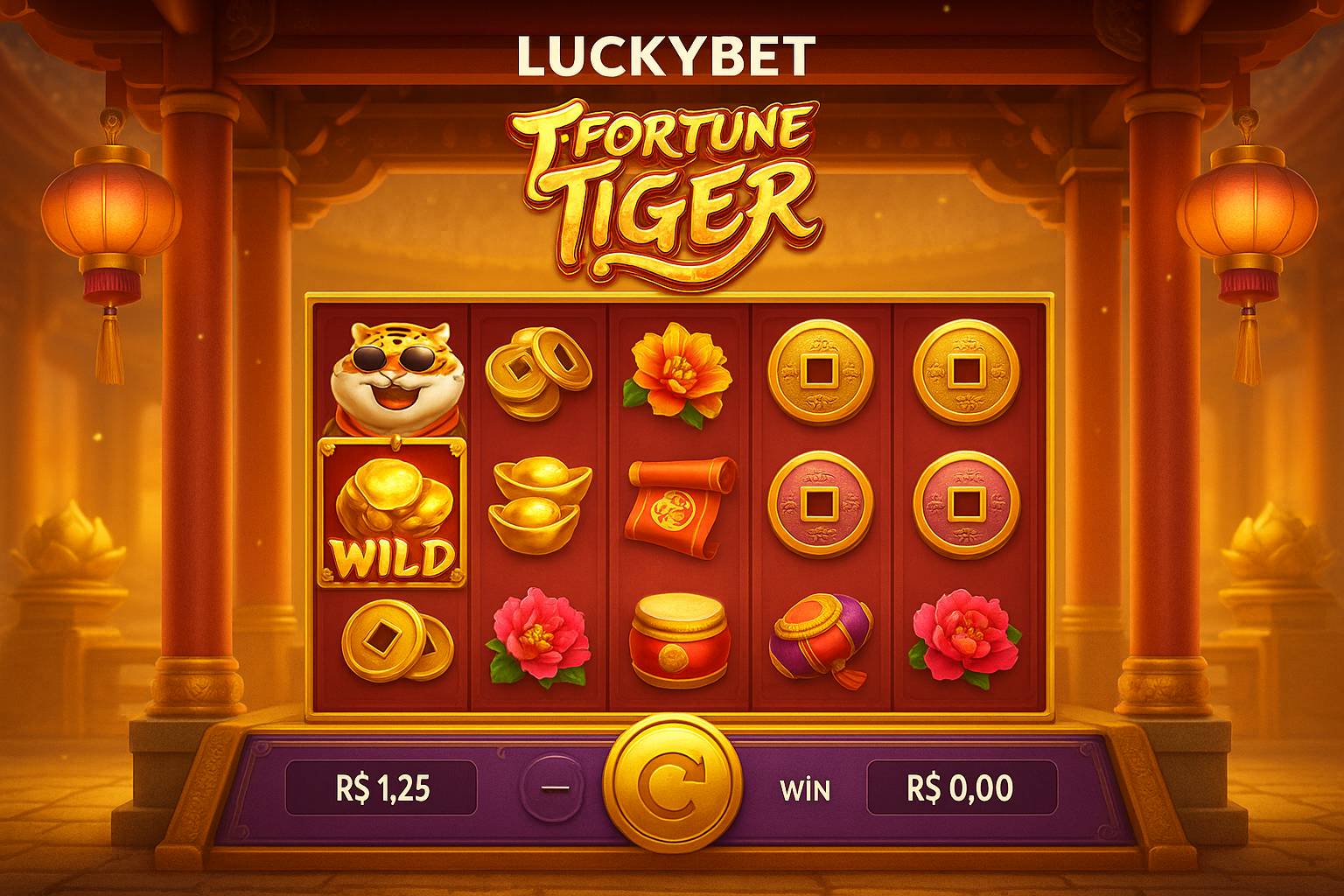 Fortune Tiger é um jogo imperdível no LUCKYBET Casino